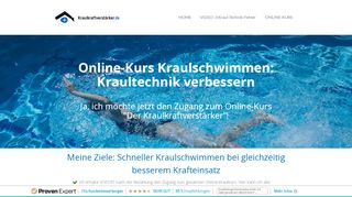 
                            3. Checkout | Der Kraulkraftverstärker — Der Kraulkraftverstärker