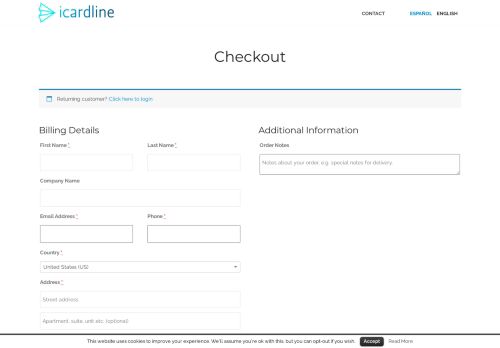 
                            4. Checkout | Icardline