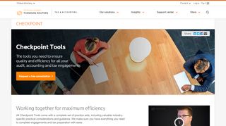 
                            4. Checkpoint Tools - Thomson Reuters Tax & Accounting