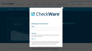
                            2. CheckWare Enterprise - Digital pasientmedvirkning