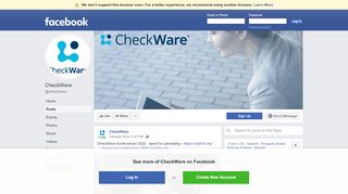 
                            12. CheckWare - Posts | Facebook