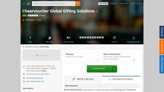 
                            4. Cheervoucher Global Gifting Solutions, Malleswaram - Corporate Gift ...