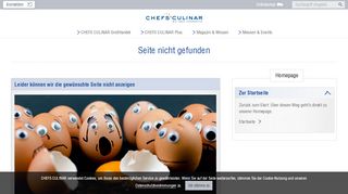 
                            9. CHEFS CULINAR Plus ist online!