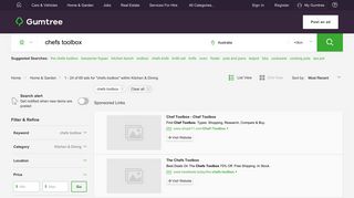 
                            9. chefs toolbox | Kitchen & Dining | Gumtree Australia Free Local ...