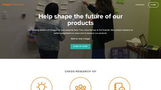 
                            11. Chegg UX Research