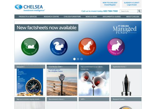 
                            7. Chelsea Financial Services: The New Chelsea Customer Portal