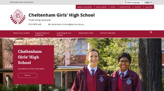 
                            10. Cheltenham Girls' High School: Home