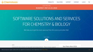 
                            9. ChemAxon - Software Solutions and Services for Chemistry & Biology