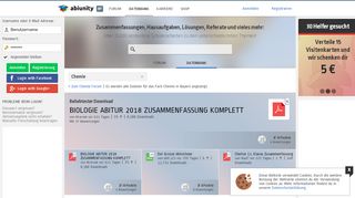
                            8. Chemie (Bayern) Abitur Datenbank - Abiunity
