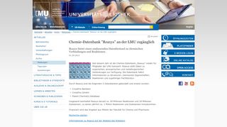 
                            3. Chemie-Datenbank 