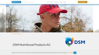 
                            10. Chemie- und Pharmatechnologe/-login EFZ @ DSM Nutritional ...