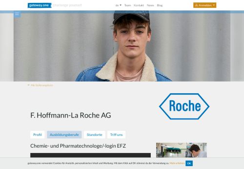 
                            13. Chemie- und Pharmatechnologe/-login EFZ @ F.Hoffmann-La Roche ...