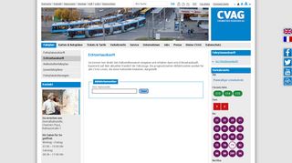 
                            2. Chemnitzer Verkehrs-AG (CVAG) | Echtzeitauskunft, IST-Abfahrt, IST ...