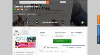 
                            2. Chennai Basket Com, Ashok Nagar - Online Shopping Websites in ...