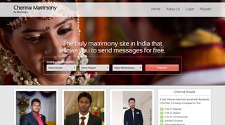 
                            4. Chennai Matrimony - Contact 1000s of Indians in Chennai free.