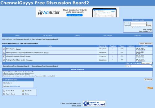 
                            3. ChennaiGuyys Free Discussion Board2 - ChennaiGuyys Free ...