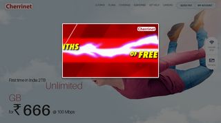 
                            12. Cherrinet:Unlimited GB Broadband Plan Chennai| High speed internet ...