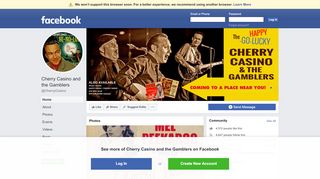 
                            11. Cherry Casino and the Gamblers - Home | Facebook