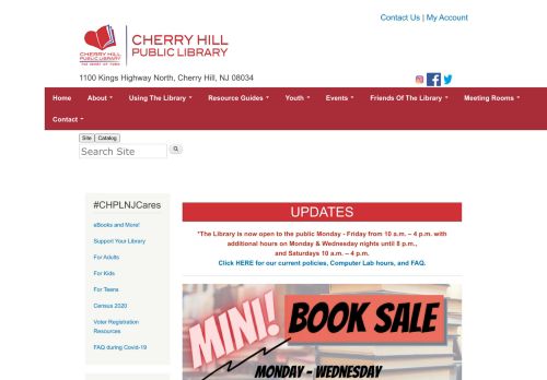 
                            11. Cherry Hill Public Library