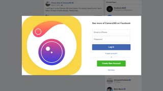 
                            3. Cheryl Sese - I can't log in to my Camera 360 cloud album.... | Facebook