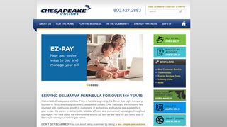 
                            3. Chesapeake Utilities | Delmarva Natural Gas