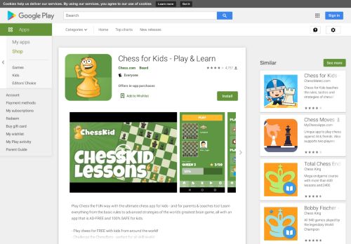 
                            12. Chess for Kids - Play & Learn - Apps on Google Play