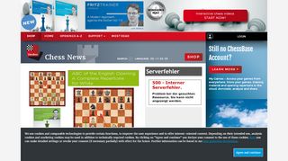 
                            12. ChessBase: Chess News