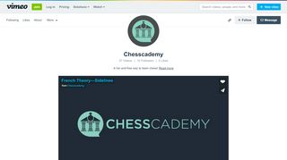 
                            4. Chesscademy on Vimeo