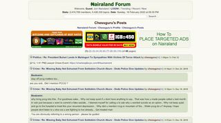 
                            7. Chessguru's Posts - Nairaland Forum