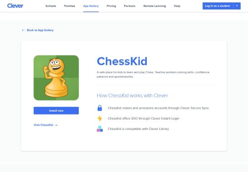 
                            10. ChessKid - Clever application gallery | Clever