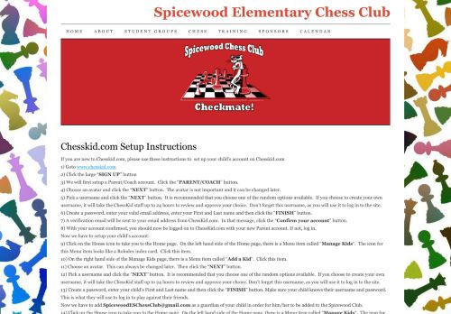 
                            13. Chesskid.com Setup Instructions | Spicewood Elementary Chess Club