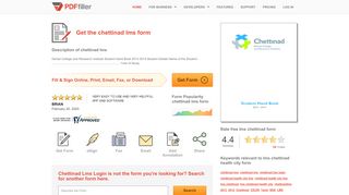 
                            6. Chettinad Lms - Fill Online, Printable, Fillable, Blank | PDFfiller