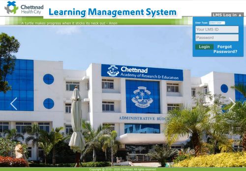 
                            1. Chettinad LMS : Login