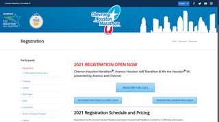 
                            5. Chevron #HouMarathon Registration Info - Chevron Houston Marathon
