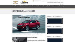 
                            8. Chevy Equinox Accessories available at lakewood chevrolet
