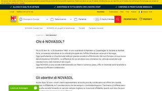 
                            9. Chi è NOVASOL? | NOVASOL.it