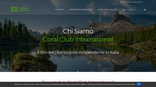 
                            5. Chi siamo Coral Club International in Italia