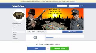 
                            10. Chicago 1920 - Reviews | Facebook