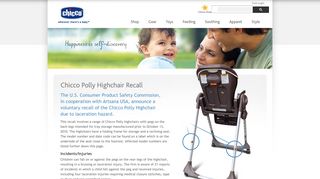 
                            8. Chicco Polly Highchair Recall Notice - Chicco Product Registration