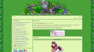 
                            3. Chicken Smoothie: Adopt free virtual pets!