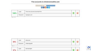 
                            8. chickensmoothie.com - free accounts, logins and passwords