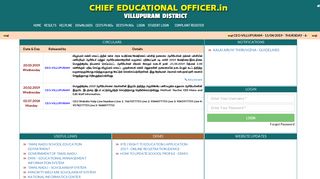 
                            2. Chief Educational Officer | VILLUPURAM