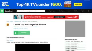 
                            7. Chikka Text Messenger for Android - Free download and software ...