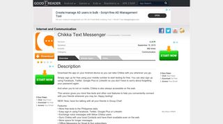 
                            6. Chikka Text Messenger - GoodeReader app store