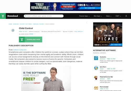 
                            10. Child Control - Free download and software reviews - CNET ...