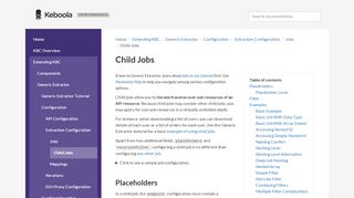 
                            11. Child Jobs | Keboola Connection Developers Knowledge Base
