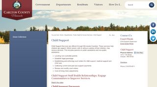
                            12. Child Support | Carlton County, MN