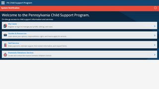 
                            13. Child Support - humanservices.state.pa.us