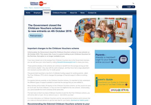 
                            1. Childcare Vouchers - why use Edenred vouchers