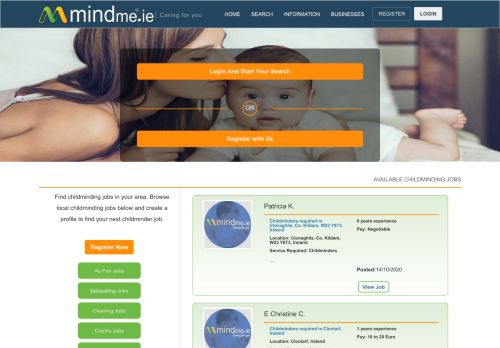 
                            3. Childminding Jobs: Get Hired and Start Earning - MindMe.ie